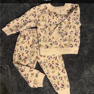 Cozy Cream Kids Pajama Set
